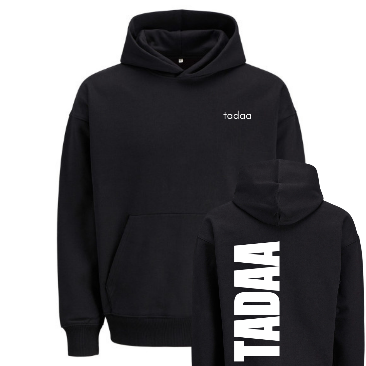 TADAA Beidseitig bedruckt | Premium Oversize Hoodie