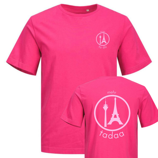 WENIGER TO DO MEHR TADAA Beidseitig bedruckt | Premium Shirt